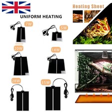 Reptile Vivarium Heat Mat Heating Warm Heater Pad With Thermostat Controller UK