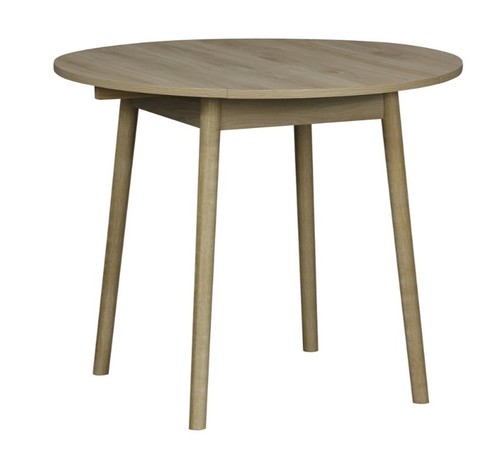 Oak effect seater round - 2-4,