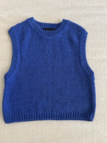Zara cobal blue knit - cobal,