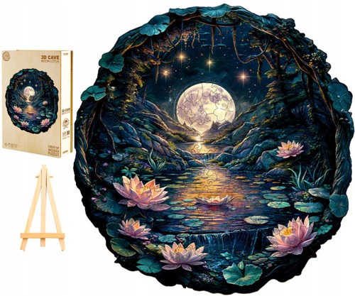 300pc wooden jigsaw - 300pc,