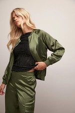 PixieGirl Petite Satin Bomber