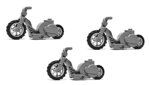 Lego 3x motorbike - 😀,