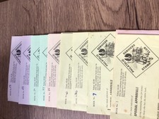 Philatelic Services  Vintage "Special Approvals" Books with stamps