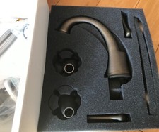 Marflow Deck Mounted Basin Deck Mounted  Mixer Tap Antique Brass Bronze Finish