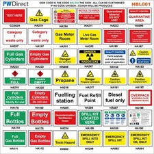 SIGN SPILL KIT PROPANE