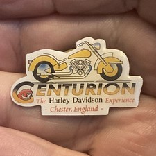 Classic Motorcycle-CENTURION-The Harley-Davidson Experience- Chester-Pin Badge