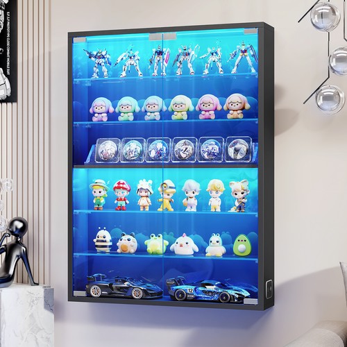 Tier wall mounted display - 6-tier, wall-mounted
