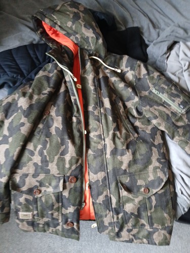Vans camo parka jacket vintage - parka,