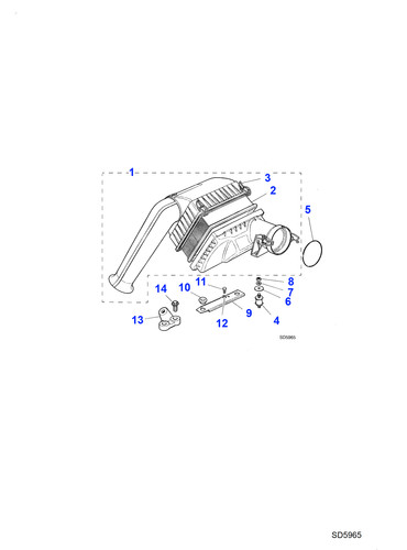 Jaguar genuine grommet eyelet - jaguar,