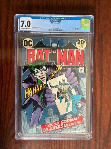 Batman 251 cgc - batman,