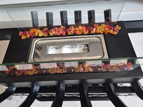 Modern style fire grate - modern,