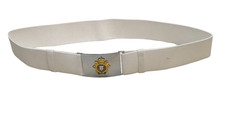 White Courlene Belt with RLC