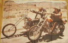 Easy Rider Movie Flag Poster