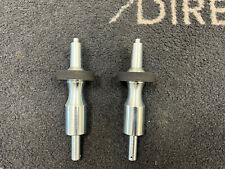 NEW Set of 2 X Coffin Pins hearse ambulance funeral——Brushed Matt Finish