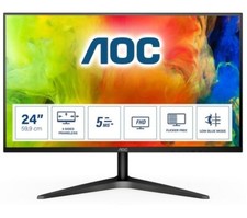 AOC 24B1H Full HD 24" VA Monitor - Black - Full HD LCD 1920 x 1080p