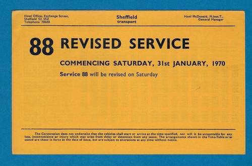 Bus timetable sheffield - timetable,