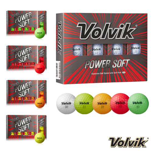 New volvik power soft golf - new,