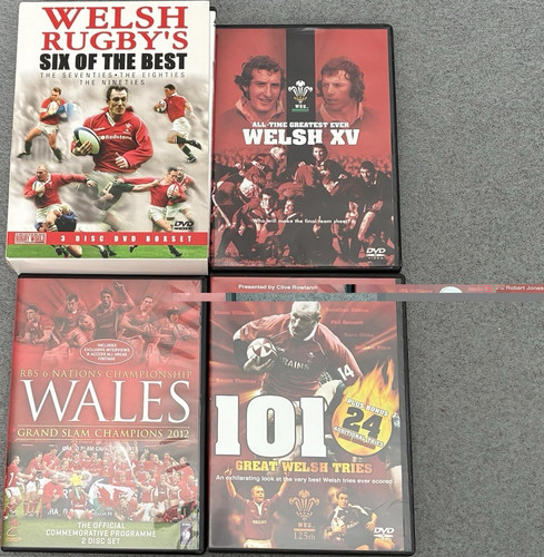 Welsh rugby dvd bundle incl - rugby,
