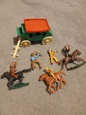 Vintage Cowboys And Indians Playset