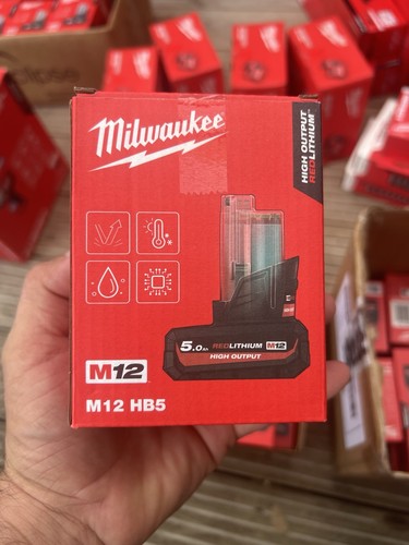 Milwaukee m12 hb5 12v 0ah - milwaukee,