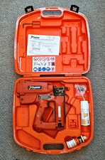 PASLODE Impulse IM250 II F16 Brad Nail Gun With 1x Battery and Case Etc.
