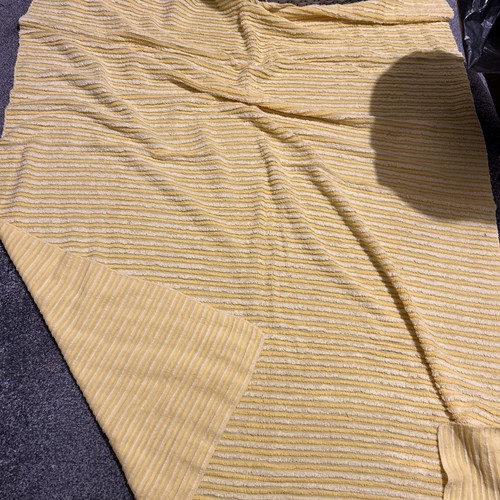 Yellow vintage pram - yellow, cot