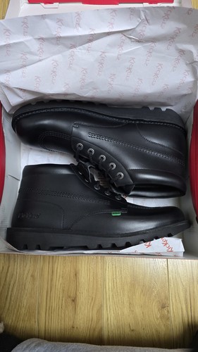 Mens 100 leather kickers mid - mens, 100%