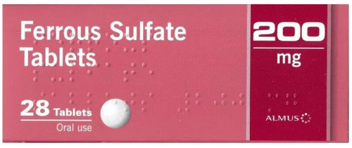 Ferrous sulphate 200mg - ferrous,