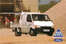Picture Postcard:;FORD TRANSIT VAN, DOUBLE CAB CHASSIS