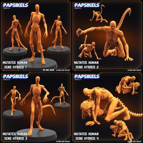 Alien romus mutated miniature - alien,