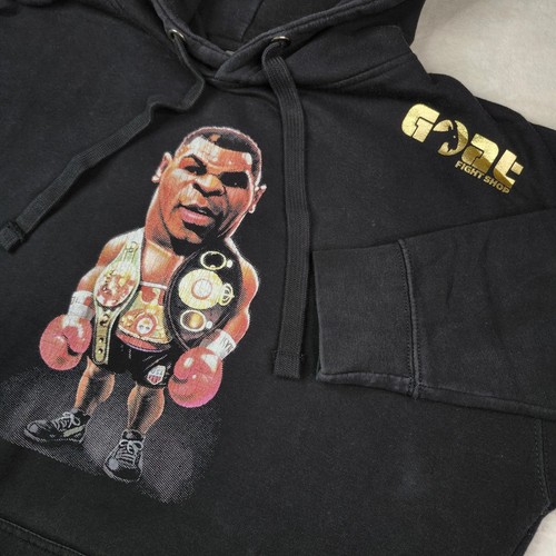 Mike tyson black hoodie mens - mike,