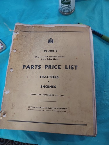 International harvester parts - international,