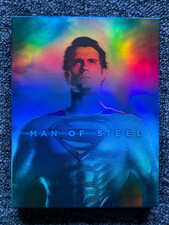 Man of Steel Manta Lab Full Slip Blu-ray Steelbook - Like New