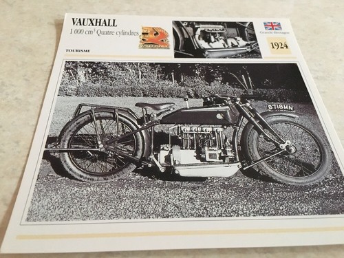 Vauxhall motorcycle card - vauxhall,