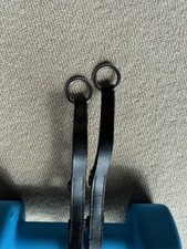 JSS Flexi Elastic Reins Black