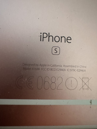 Apple iphone 64gb rose - apple, 6s