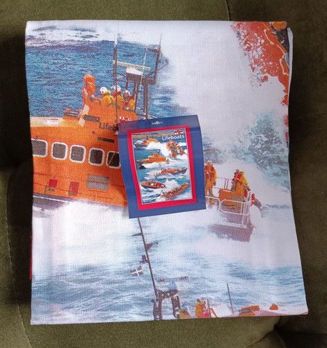 Rnli lifeboats tea towel - rnli, brand