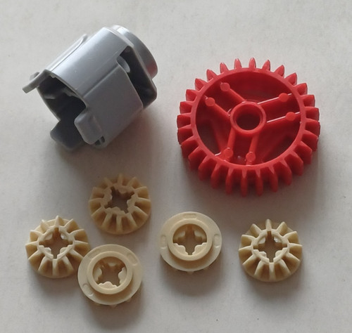 Lego differential gears set - differential,