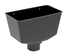 Aquaflow 112mm hopper Black -