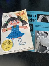 2 Vintage Crochet Books Mon