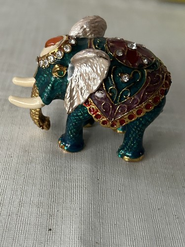 Elephant trinket box - trinket,