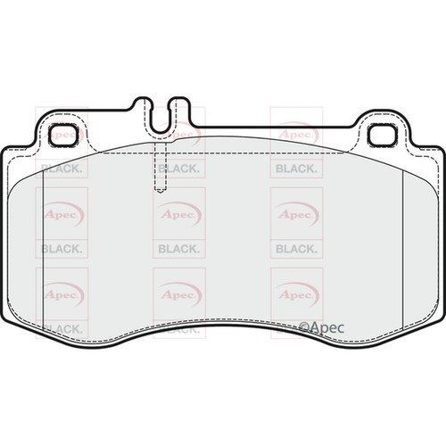 Brake pads set - set, for