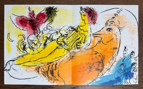 Marc chagall original - original, stone