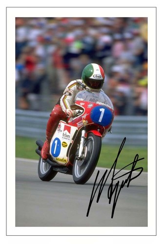Giacomo agostini signed - agostini,