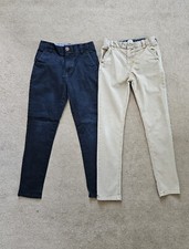2 x NEXT BOYS CHINOS AGE 11