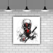 Deadpool Canvas Wall Art Print
