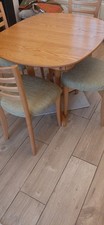 Ercol Mantua Extendable Dining Table And 4 X Chairs Solid Oak.