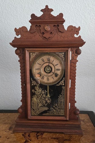 Antique seth thomas clock - antique,