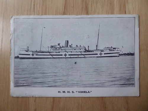 Postcard hospital ship - postcard,
