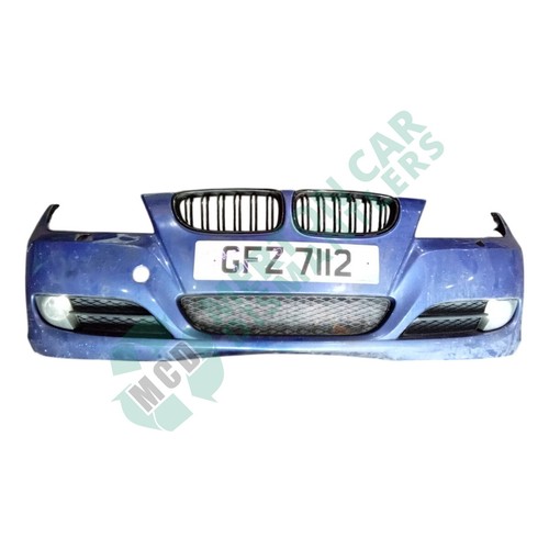 Bmw 320 2011 blue front - bmw,